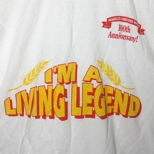 Vintage Tshirt Screen Stars 1992 Shredded Wheat